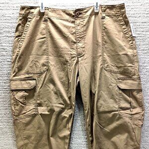 Old Navy Khaki Pants Sz 2X Stretch Pants Security Tactical Military NWT NIP